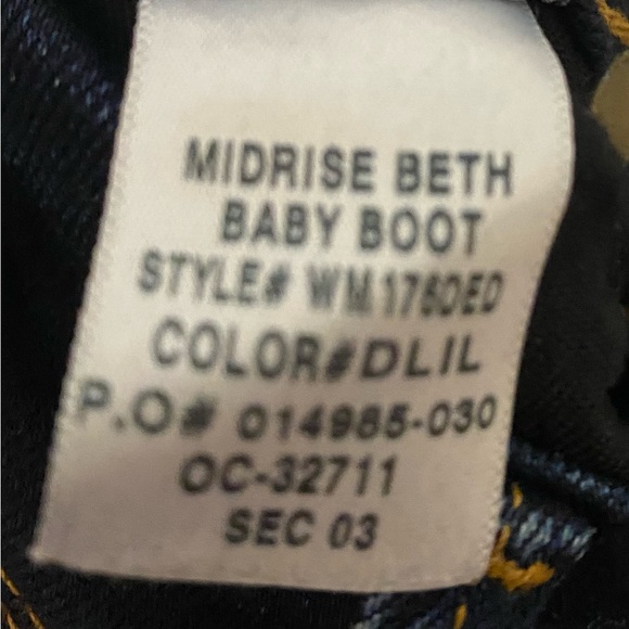 Hudson Jeans Beth Baby Boot Cut - Picture 8 of 9